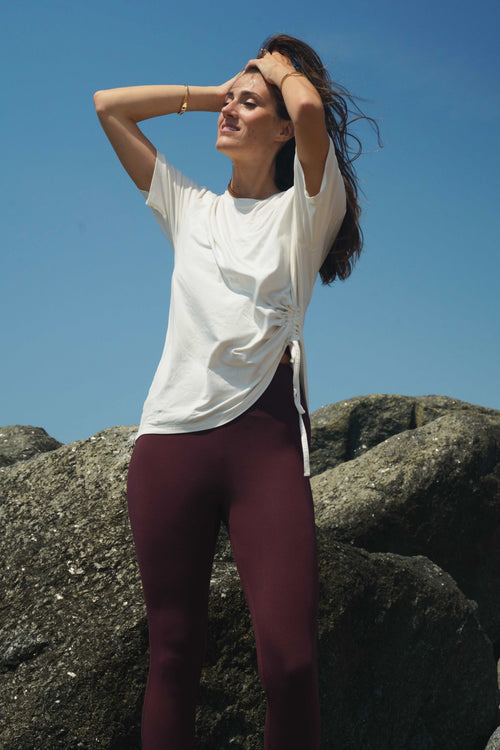 Bamboo Soft Drawcord T-Shirt