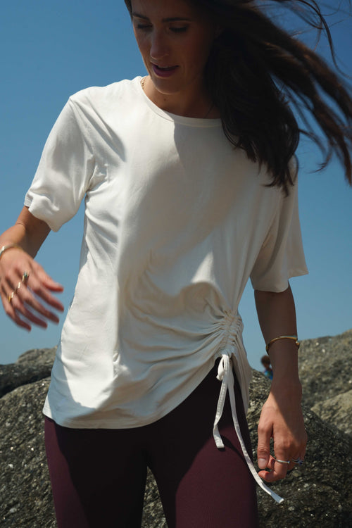 Bamboo Soft Drawcord T-Shirt